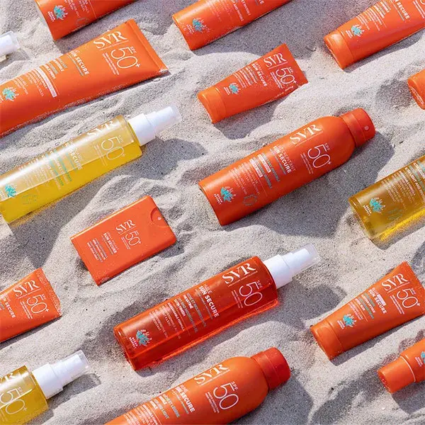 Creme em espuma SVR Sun Secure Blur FPS 50+ 50ml