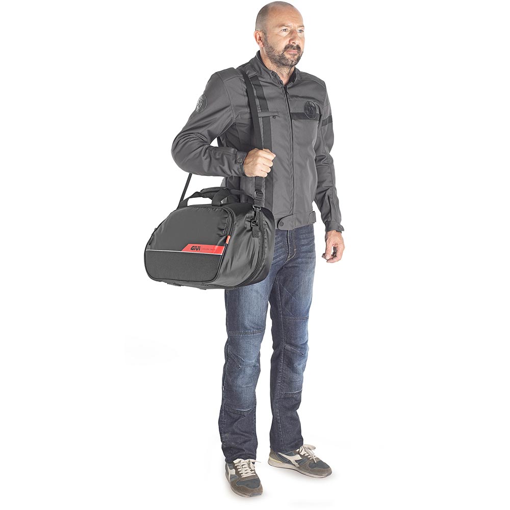 Givi - Paire de sacs souples internes T443D Noir / Rouge