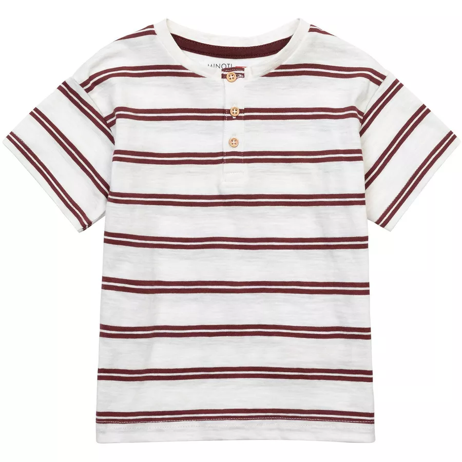 MINOTI T-Shirt und Shorts im Set DunkelblauCremeweißRot