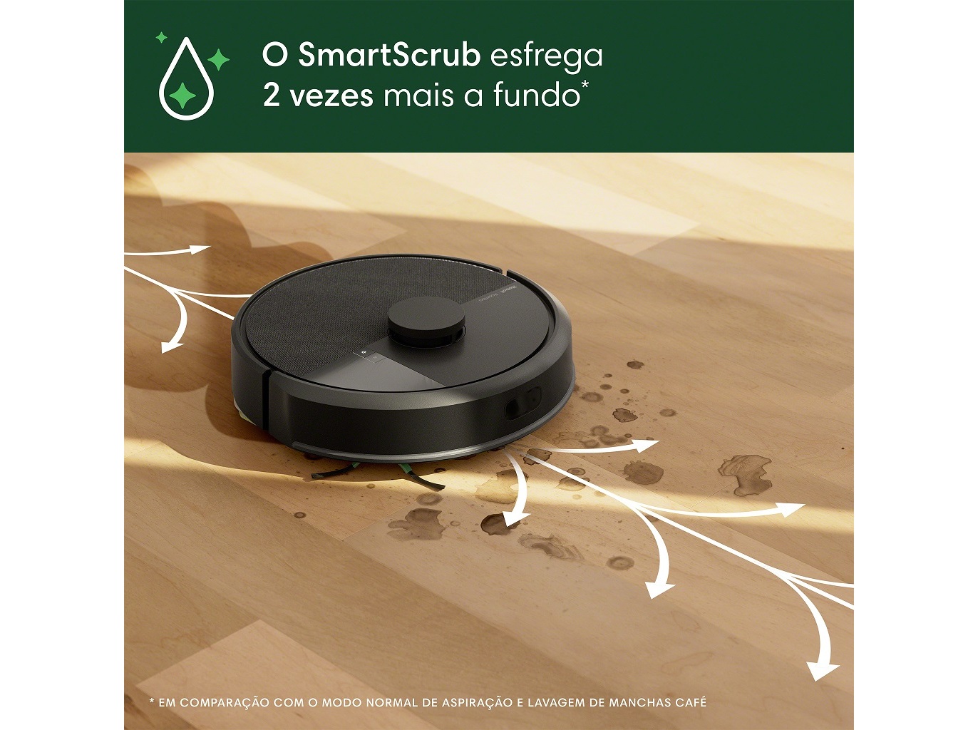 ASPIRADOR ROBOT IROBOT BASE AUTOWASH COMBO PLUS 405