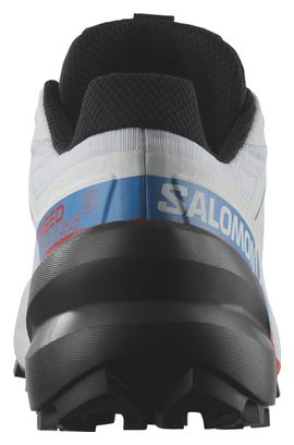 Chaussures de Trail Salomon Speedcross 6 Blanc Rouge Femme