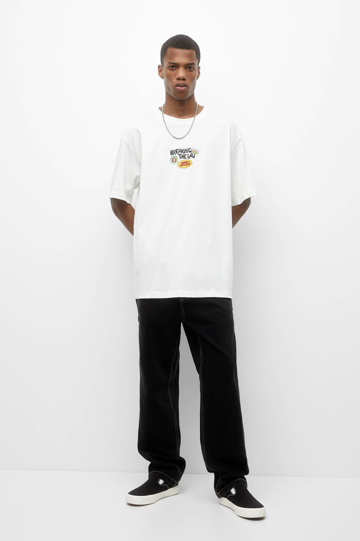 CAMISETA BEAVIS AND BUTT-HEAD - OFF WHITE