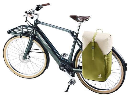 Sac à Dos / Sacoche de Porte-Bagages Deuter Xberg 25 Vert Cactus Beige Desert