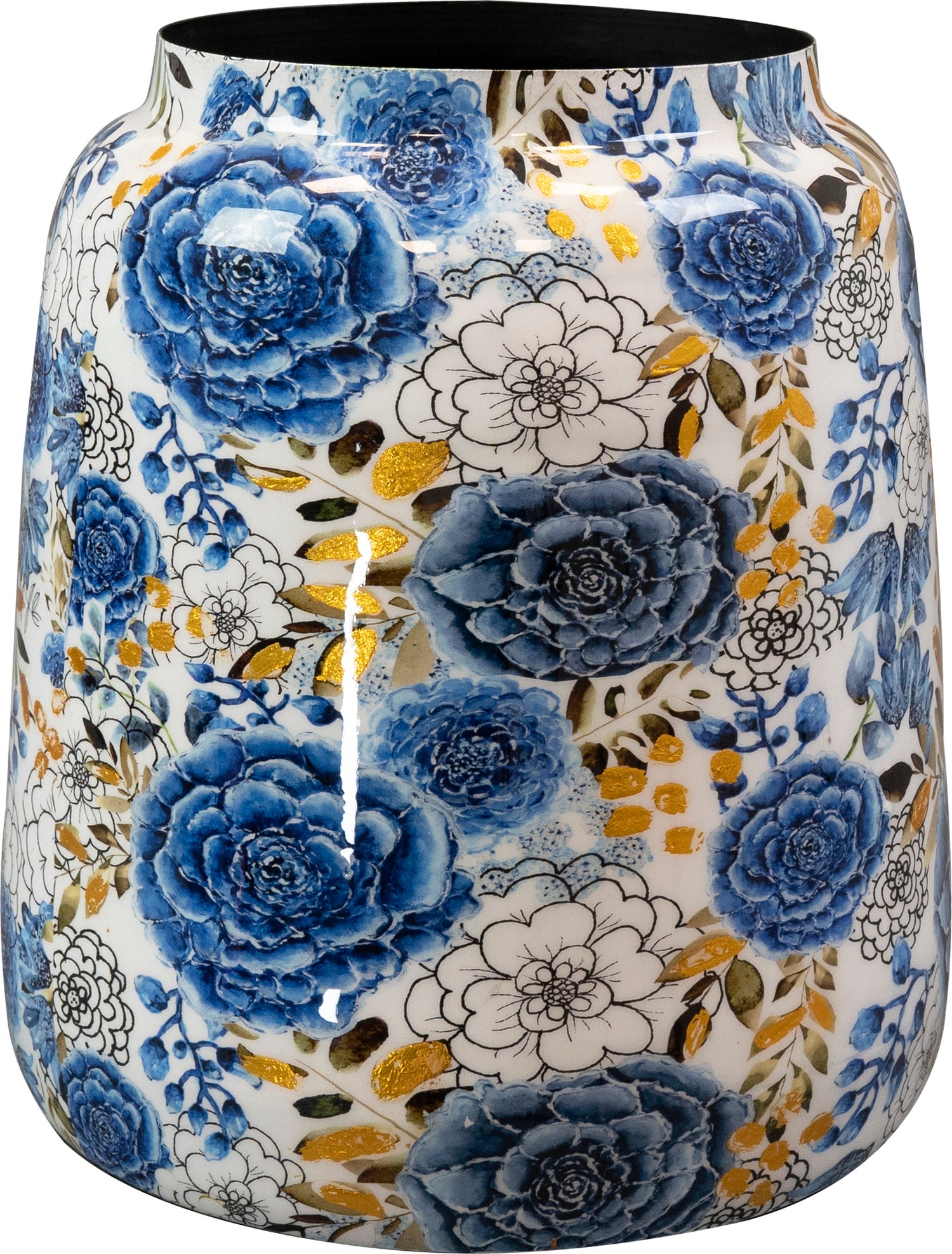 TS bloempot Dutch blauw D 21 H 24 cm