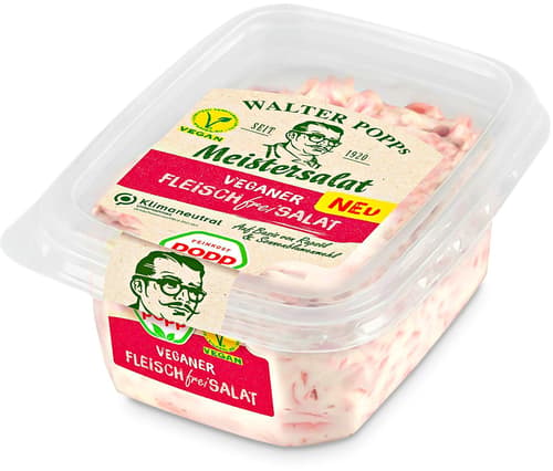 Walter Popp Fleischsalat VEGAN