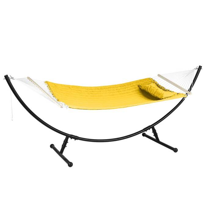 Toile de hamac matelassé AKIO Jaune moutarde