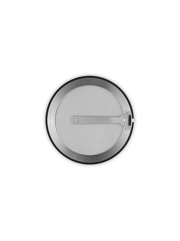 LE CREUSET Pfannenspritzschutz 26-30cm Edelstahl/Antihaft  silber