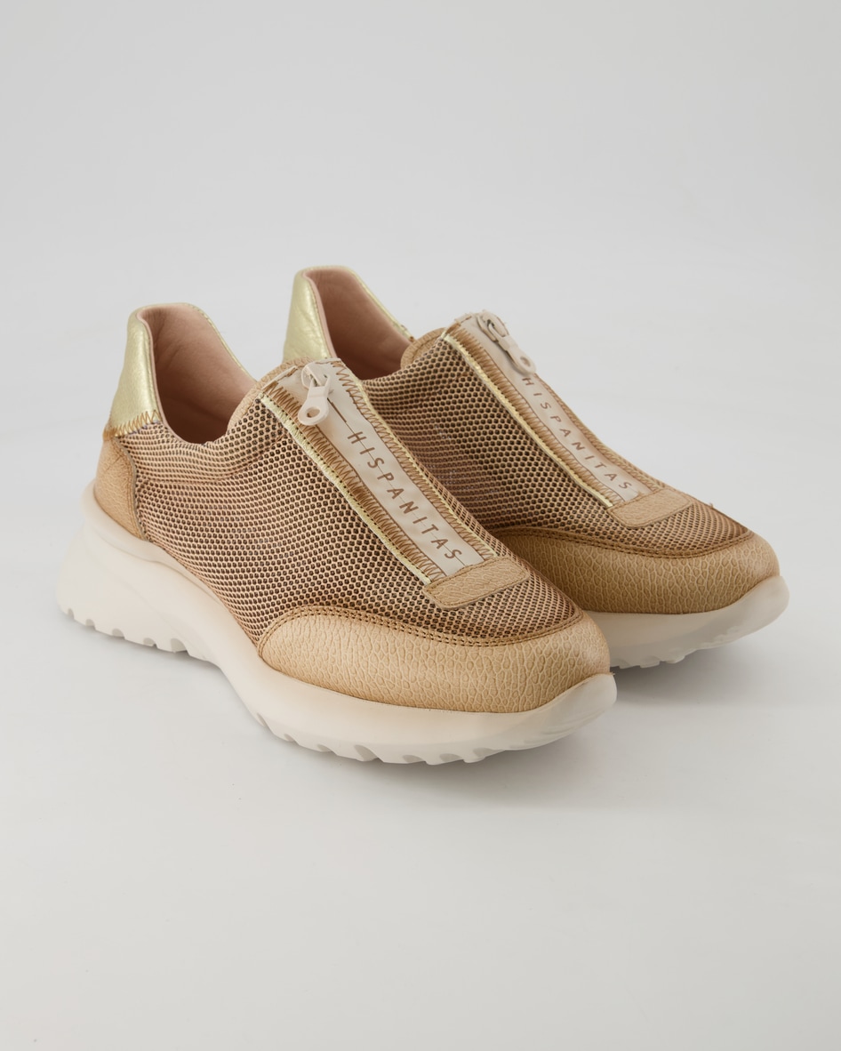 Hispanitas Polinesia-V23 Slipper in Gold
