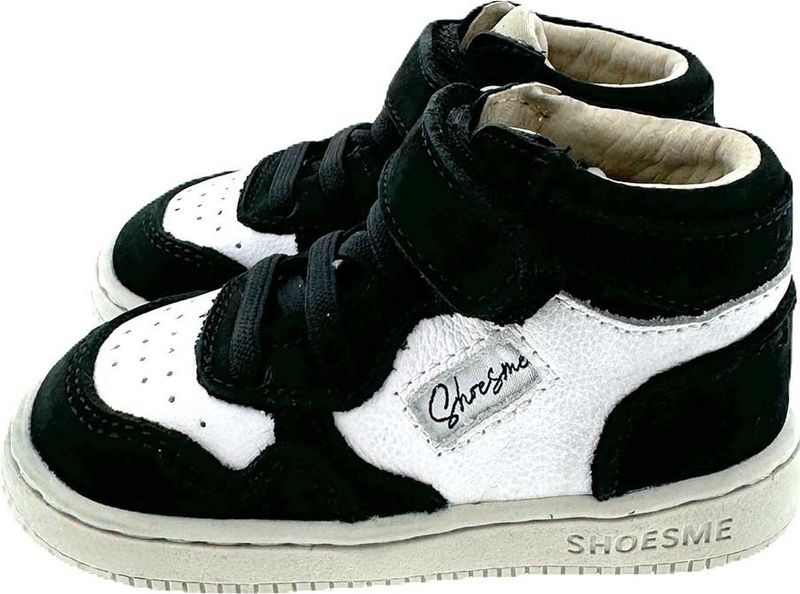 Shoesme Babyschoenen zwart Leer Heren