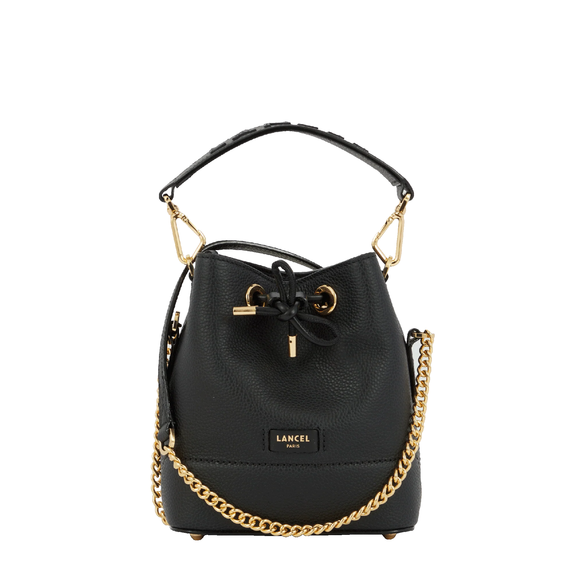 Sac seau Ninon de Lancel-Noir/Doré