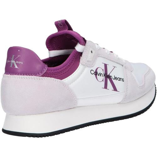 Calvin Klein Jeans - YW0YW00840 LACEUP NY-LTH W Blanco