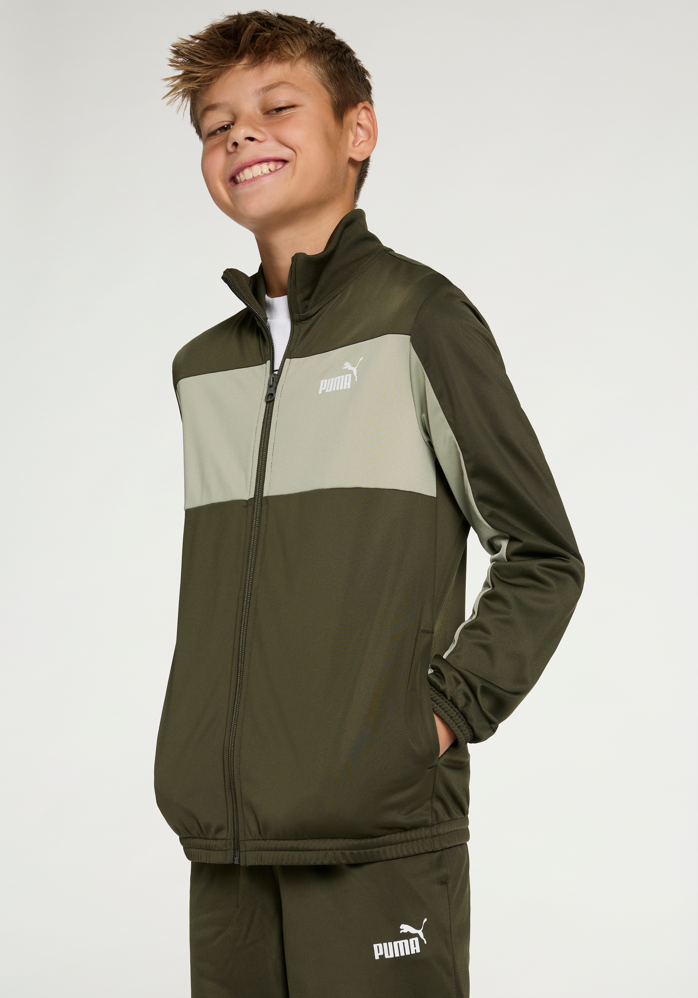 PUMA Trainingsanzug »POLY COLORBLOCK SUIT B«, 2 Stk.
