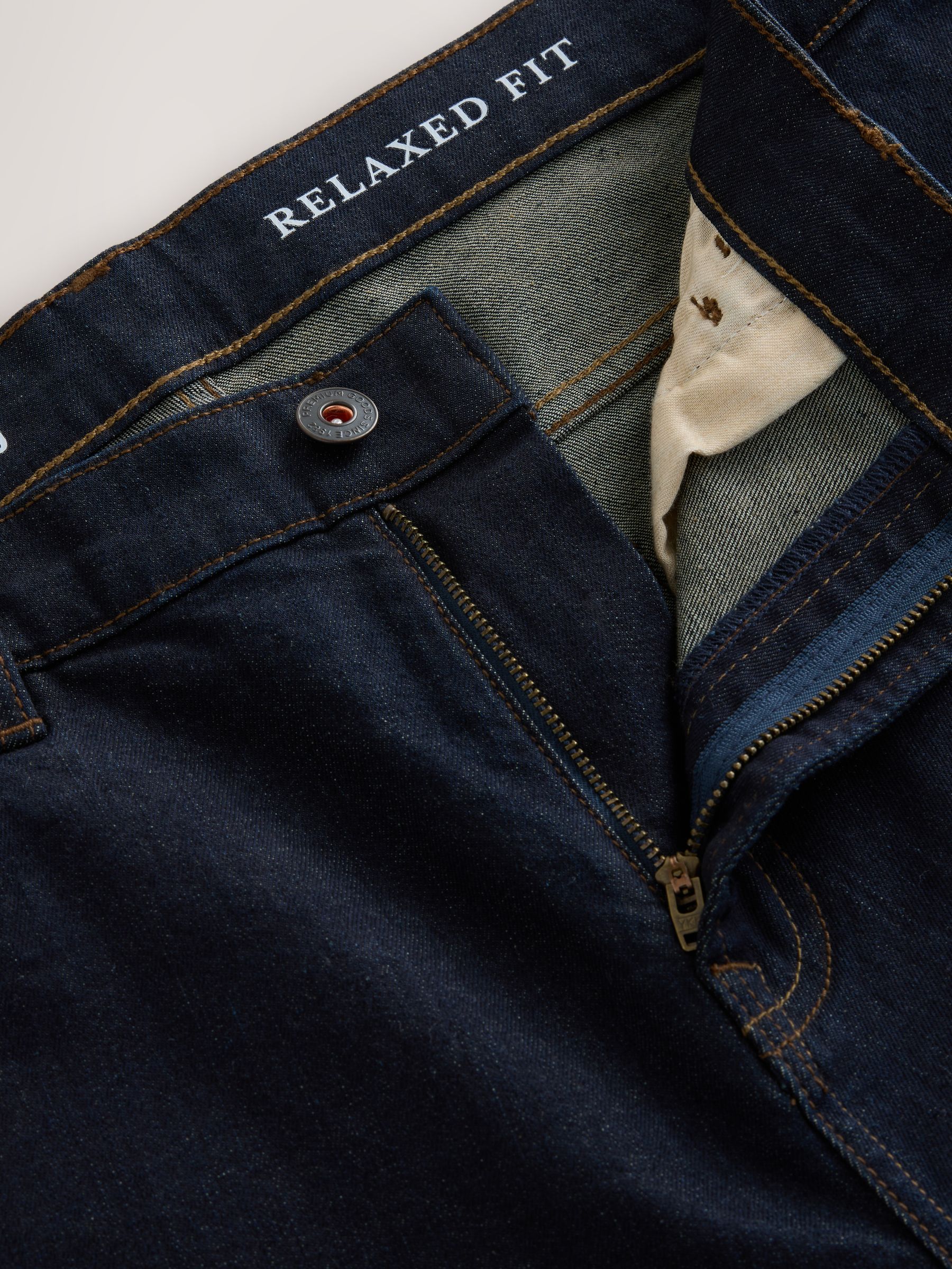 Indigo wassing - Klassieke stretchy Jeans met relaxed fit