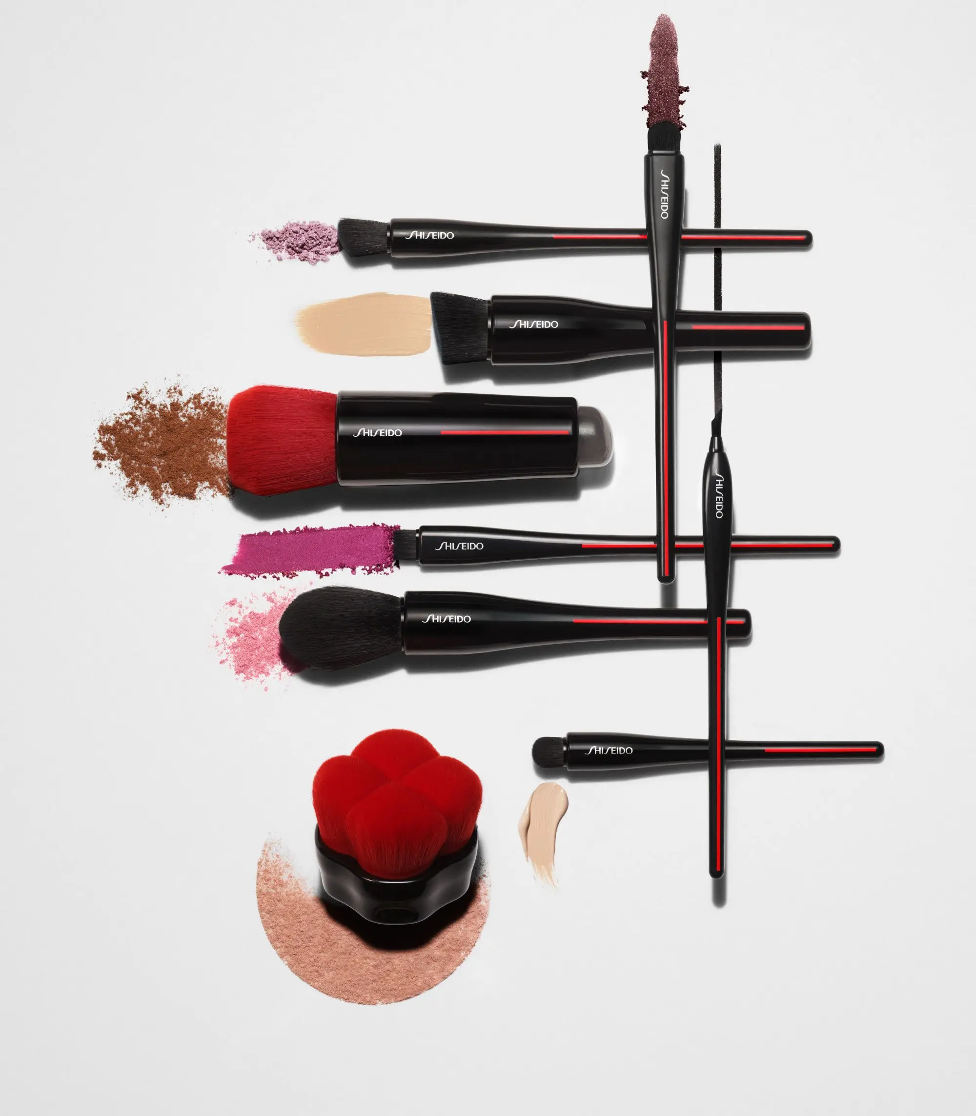 Shiseido - HANEN FUDE Pinceau Ombre à Paupières Pinceau- Pinceaux et accessoires