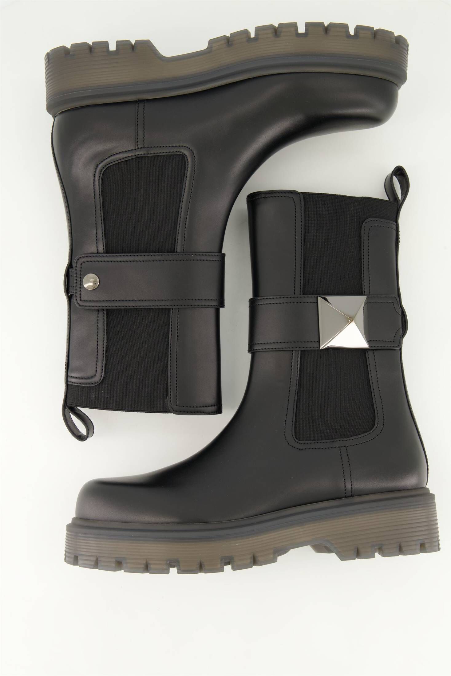 Valentino Garavani| Damen Boots ONE STUD BEATLE aus Kalbsleder