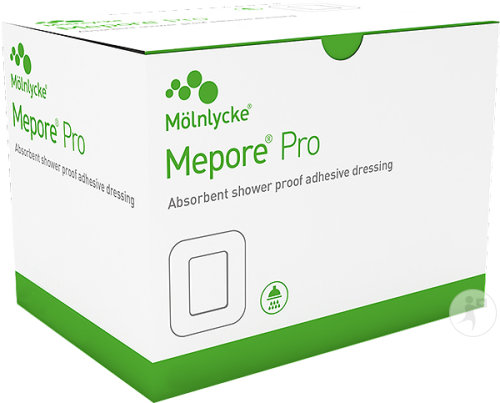 Mepore Pro Pansement Absorbant Auto-Fixant Imperméable 9x15cm Pièces 10