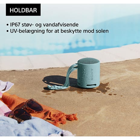 Sony XB100 trådløs BT højttaler - blå