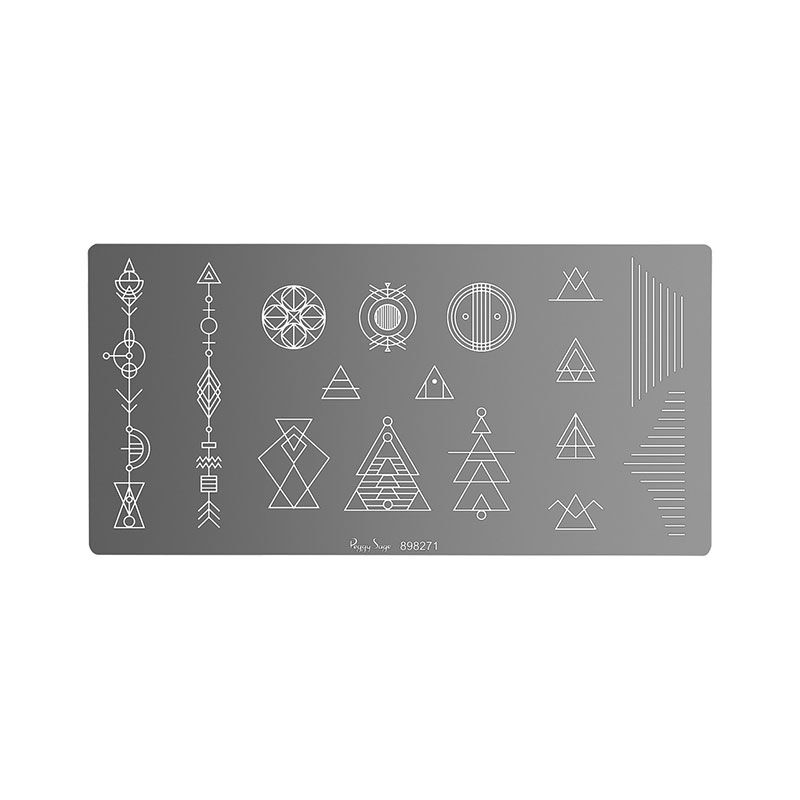 Plaque de stamping Minimal