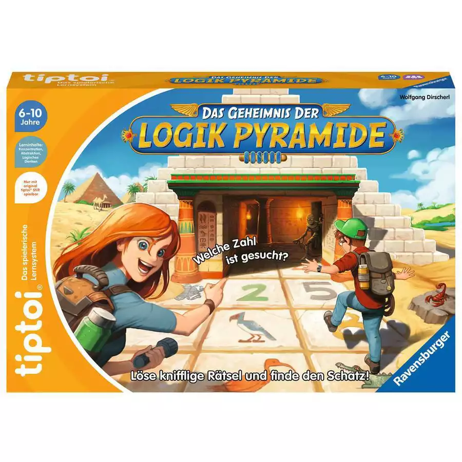 Ravensburger tiptoi® Das Geheimnis der Logik-Pyramide bunt