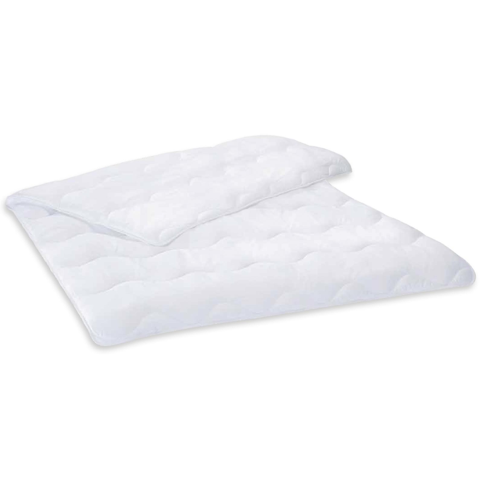 DORMILLO Steppbett - Aloe Vera - Microfaser waschbar 60 Grad - 200x200 cm