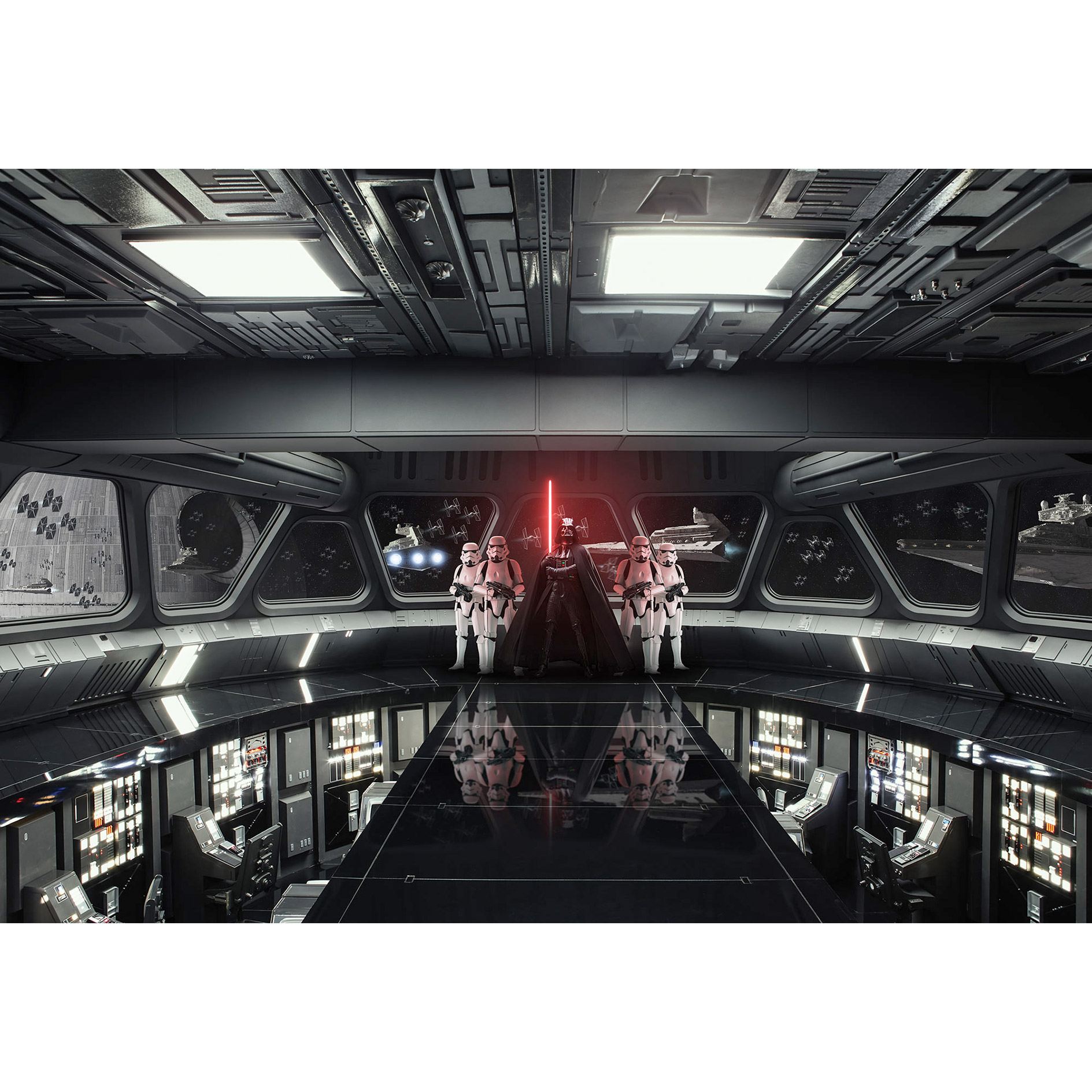 Vlies-Fototapete STAR WARS DESTROYER DECK - 400x260 cm