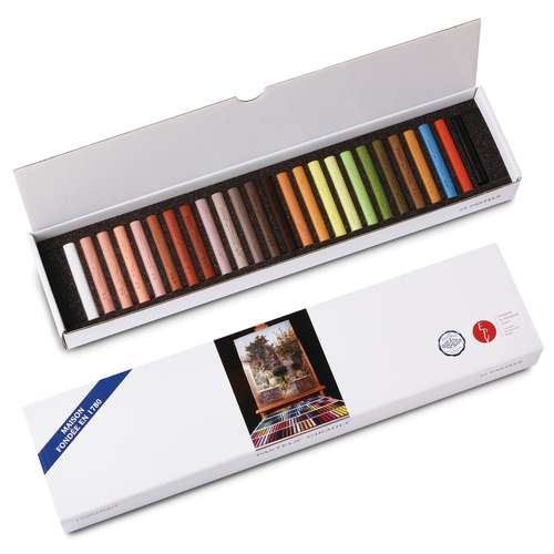 GIRAULT extrafeine Künstler-Pastellkreide 25er-Sets