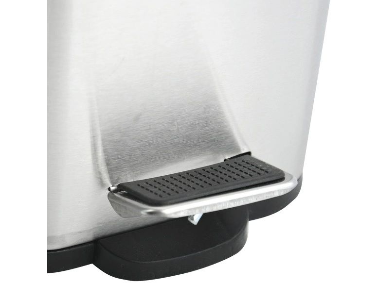 spirella Treteimer Erik 5 l, Grau Kosmetikeimer mit Soft-Close und Inneneimer