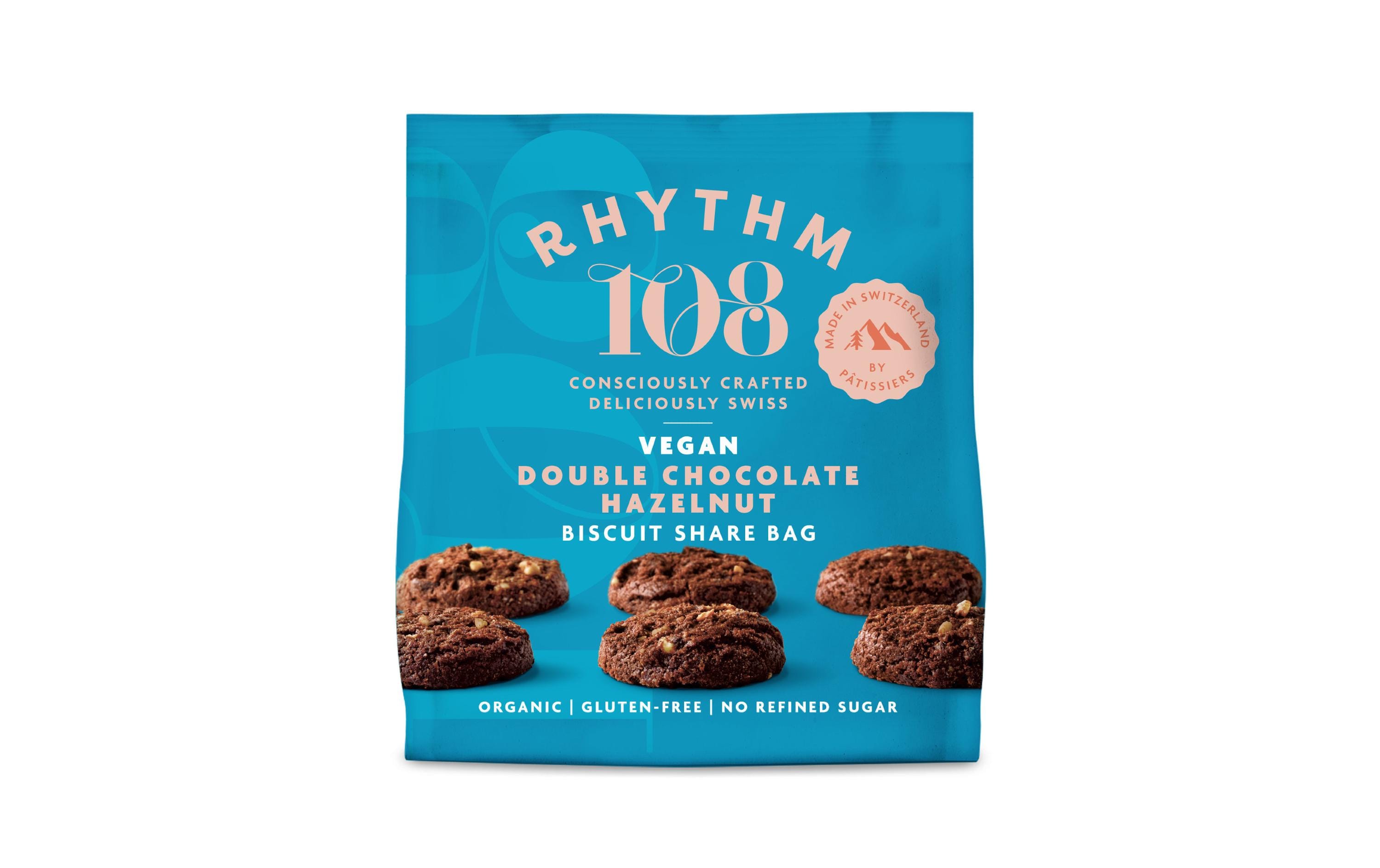 Guetzli Bio Double Choco-Hazelnut Biscuit 135 gBio Double Choco-Hazelnut Biscuit
