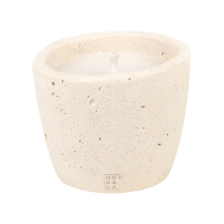 Mon Dada Bougie d'extérieur colorée parfum neutre - M | Beige
