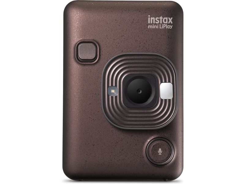 Fujifilm Fotokamera Instax Mini LiPlay Bronze Hybrid-Sofortbildkamera