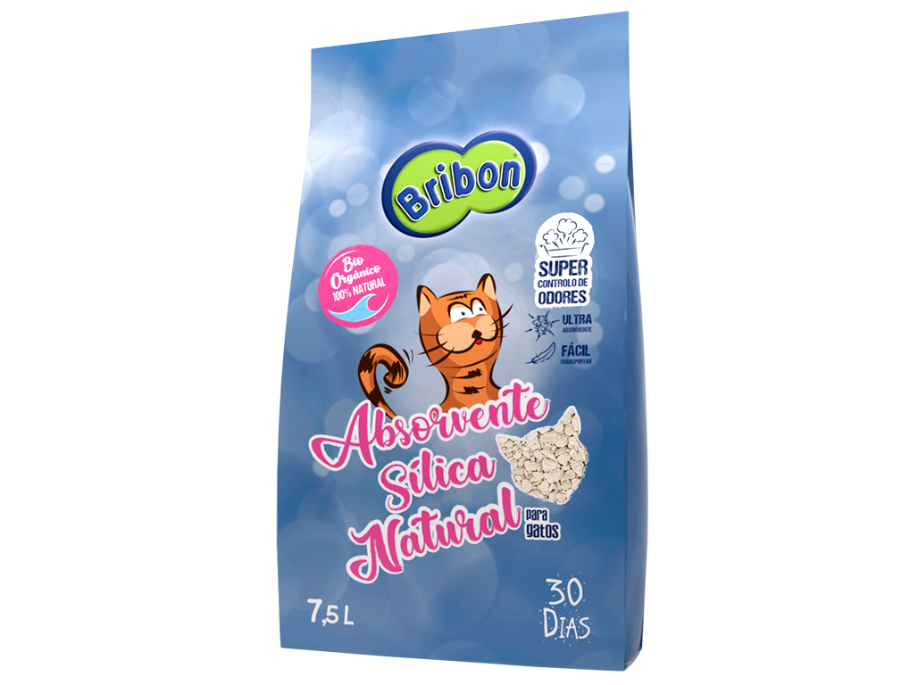 SÍLICA PARA GATO BRIBON NATURAL 7.5L