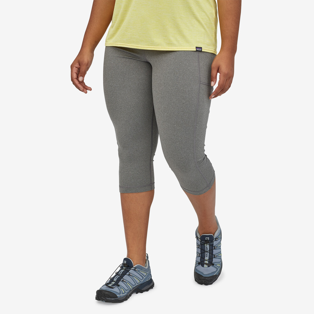 Leichte, verstaubare Damen-Crop-Hose – 19 Zoll