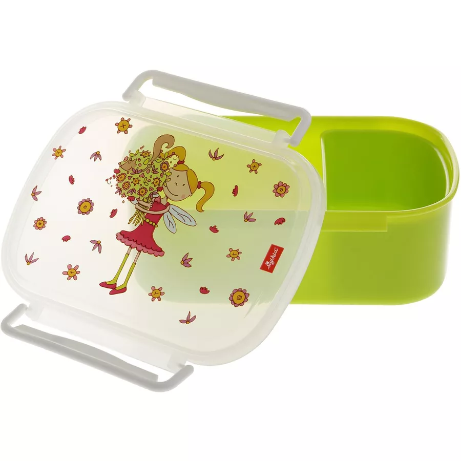 Sigikid Brotdose + Trinkflasche 2er Set hellgrün