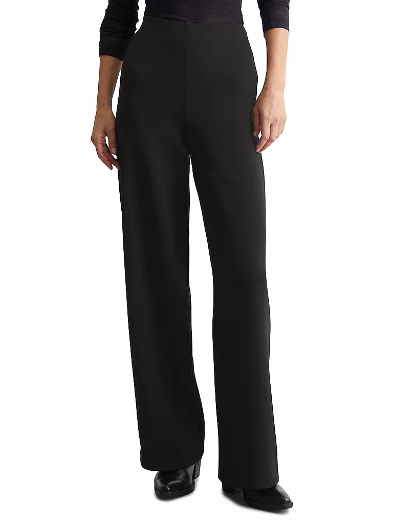 MARC O'POLO Marlenehose  schwarz