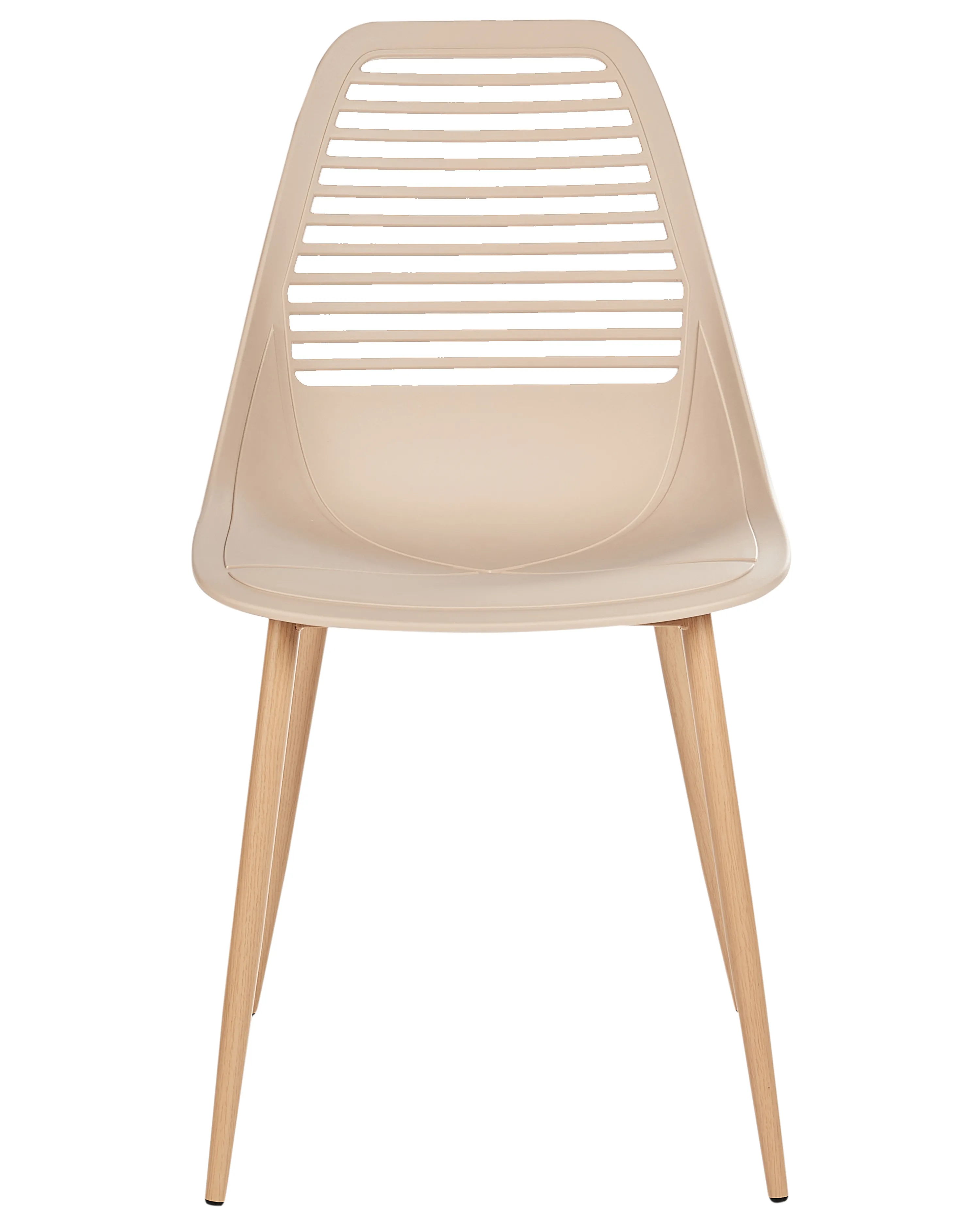 Set van 4 eetkamerstoelen MONTELLO Beige