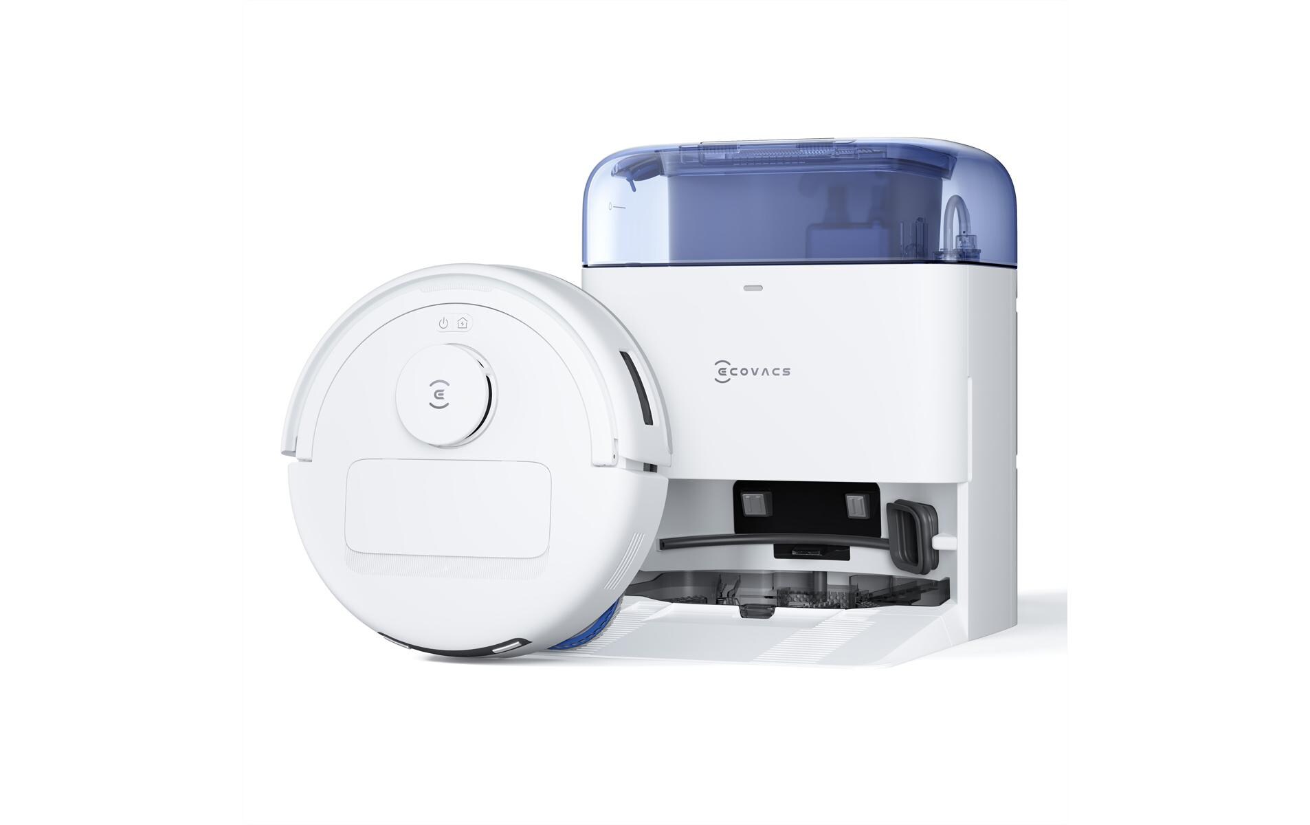 Saug- und Wischroboter Deebot Mini Blau<br>Saugroboter mit Reinigungs- und Ladestation, intelligenter Navigation und langer Laufzeit