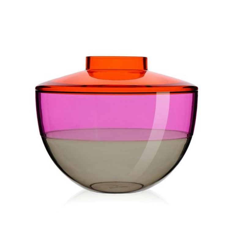 Kartell Shibuya vaas oranje-rood-grijs