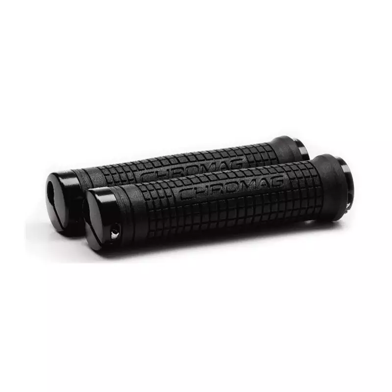 CHROMAG Poignees Squarewave XL noir/noir