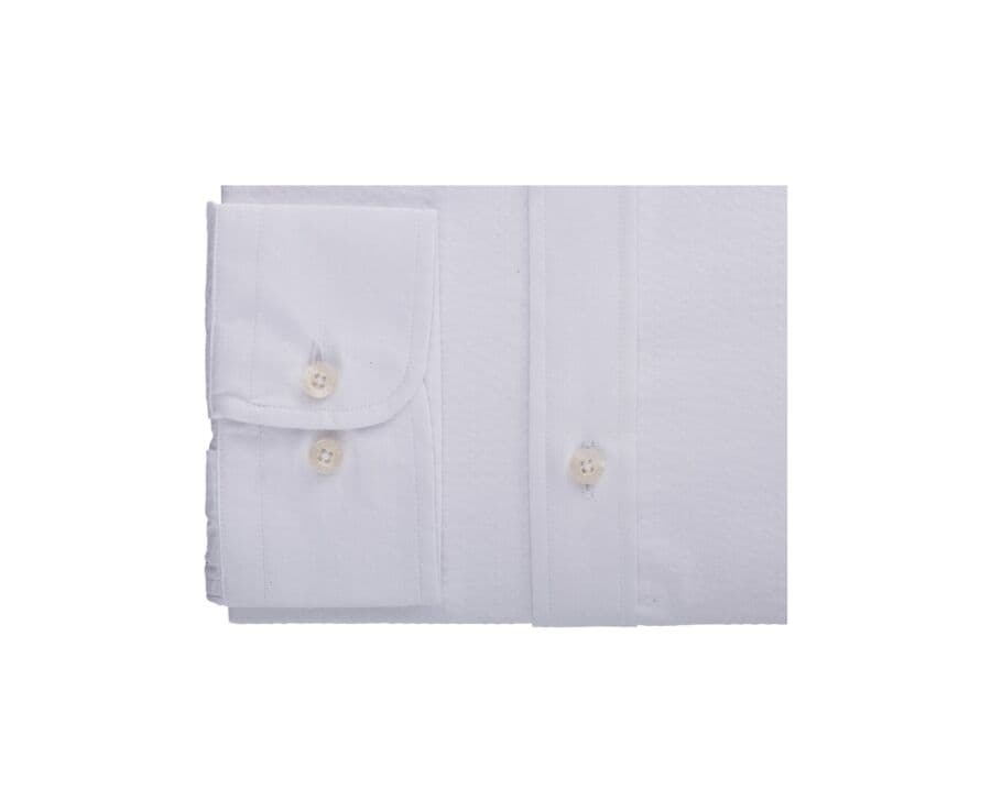 Chemise coton lin Blanche - SUPRIEN