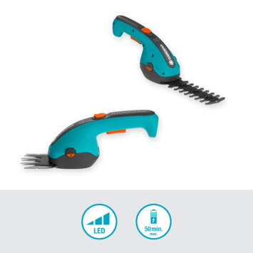 Gardena 3,6V grasschaar / buxusschaar ClassicCut 12cm