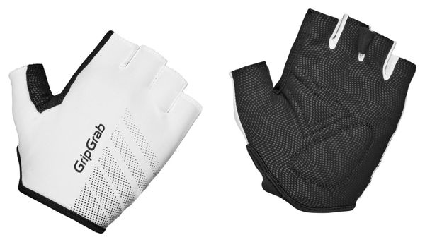 Gants Courts GripGrab Ride Lightweight Padded Blanc