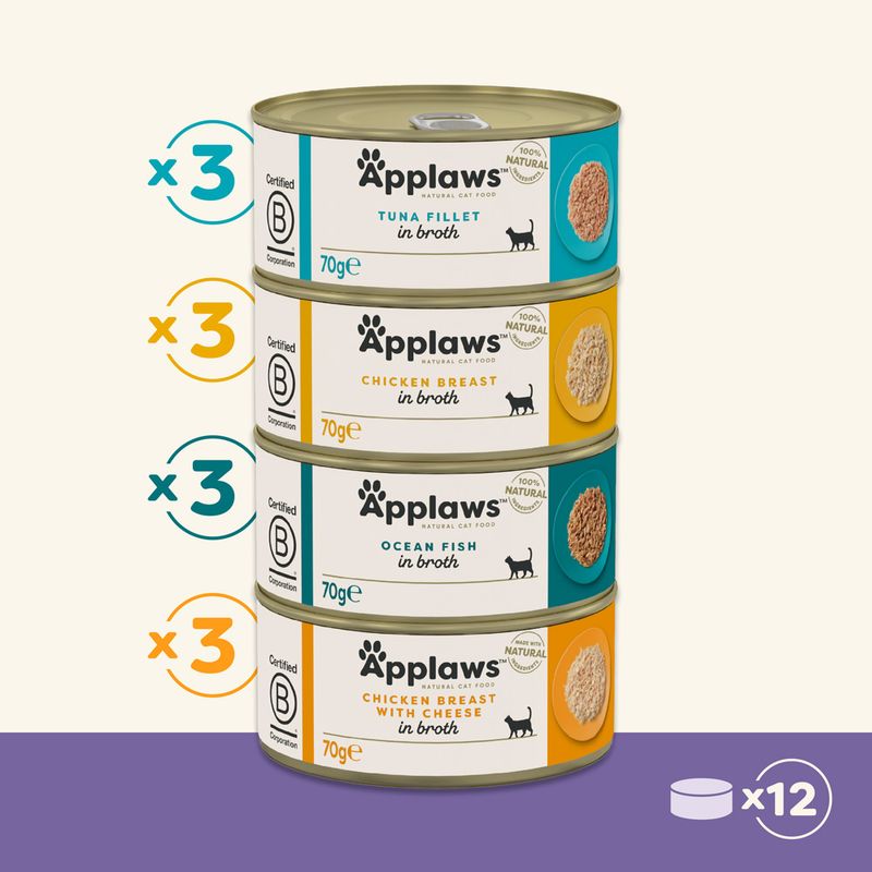 Applaws Adult 12 x 70 g