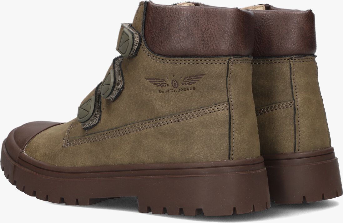 SHOESME groene shoesme enkelboots sw23w008