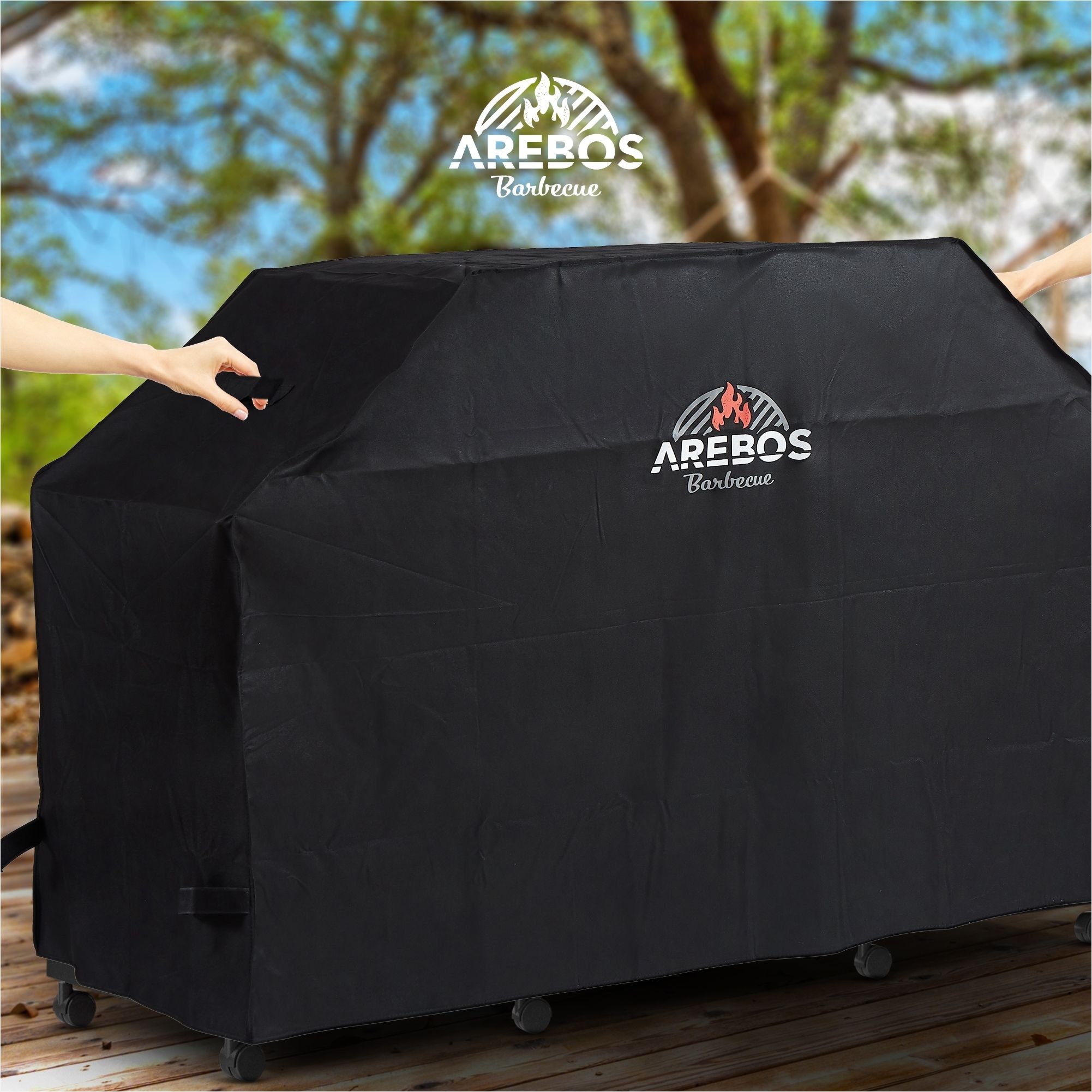 BBQ Grillhaube Abdeckung 147 x 61 x 122 cm