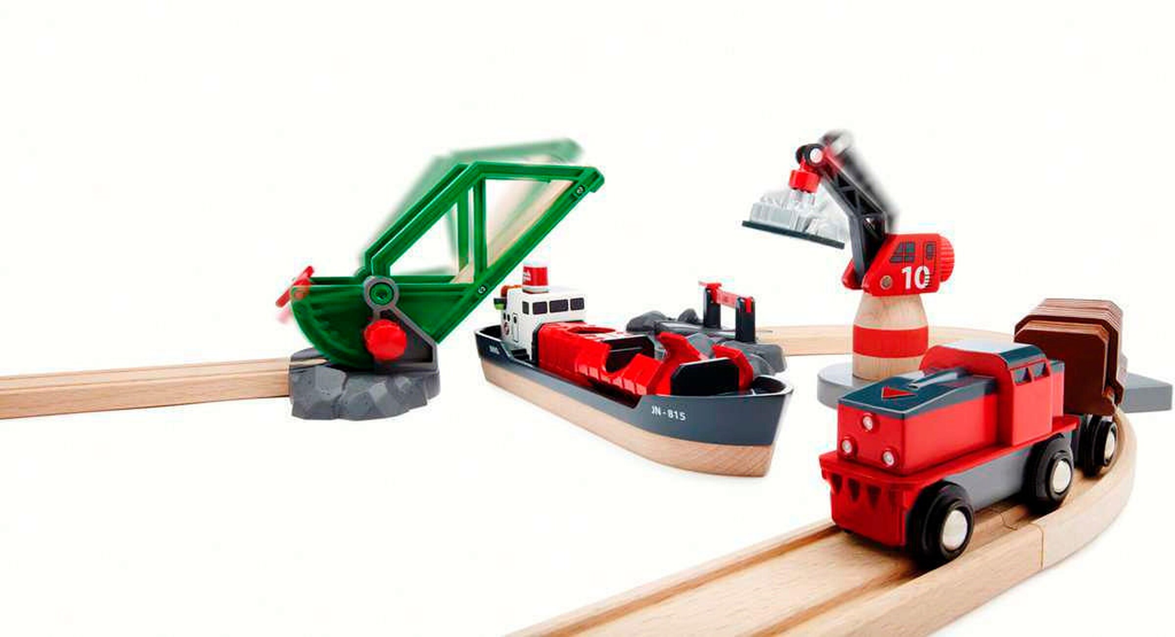 BRIO Container Hafen Set