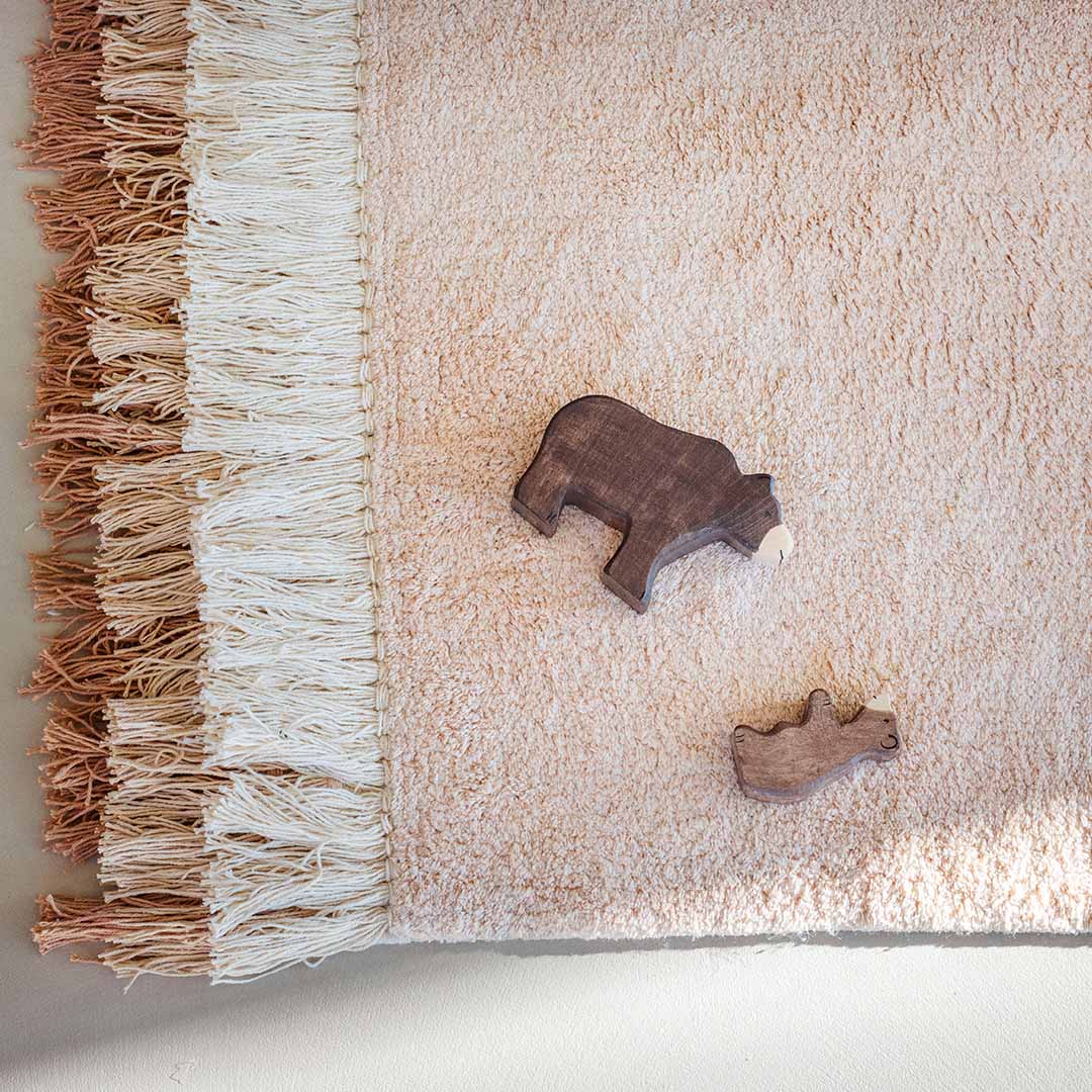 tapis petit vloerkleed jules - roze - 120x170 cm