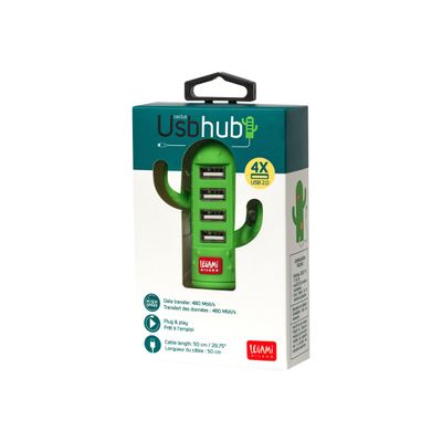 Legami - Concentrateur (hub) 4 ports - cactus