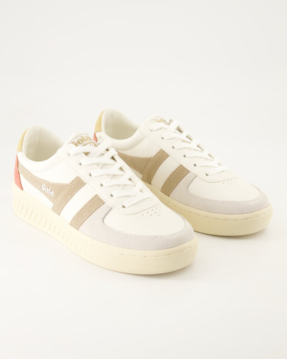 Gola Grandslam Trident Sneaker in Weiß
