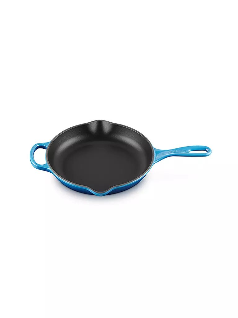 LE CREUSET Brat- und Servierpfanne SIGNATURE 23cm Azure blau