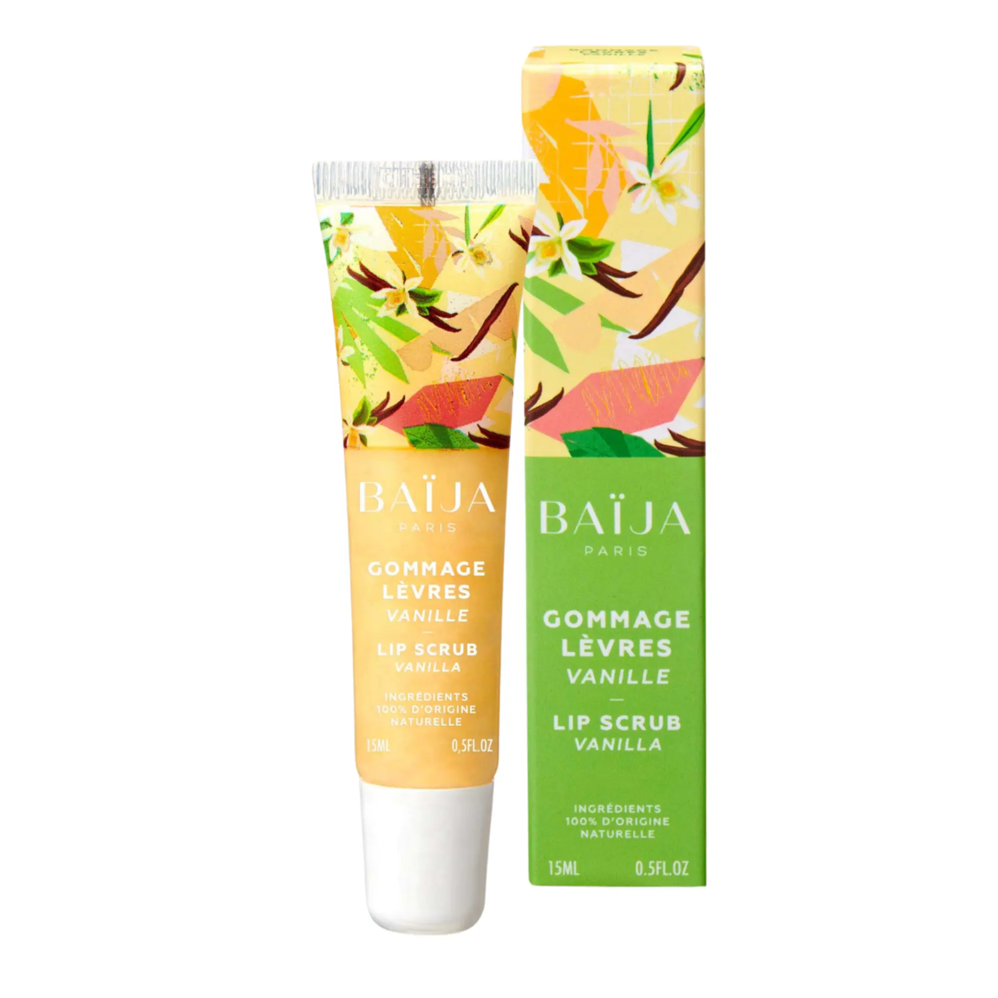Baïja - Gommage à Lèvres Vanille 15ml - Gommage et peeling